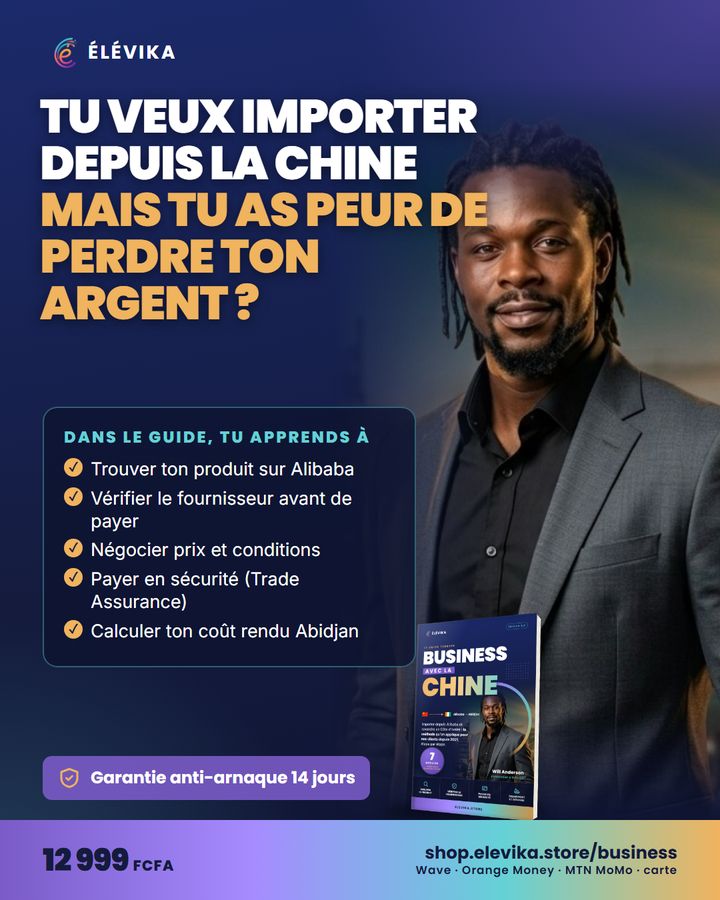 Tu veux importer depuis la Chine mais tu as peur de perdre ton argent ?